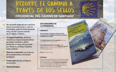 Credencial Filatélica, recorre el Camino francés a través de los sellos