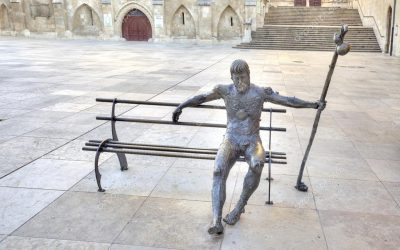 Los monumentos a los peregrinos durante el transcurso del Camino de Santiago