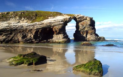 ¿De qué playas puedo disfrutar en el Camino de Santiago?