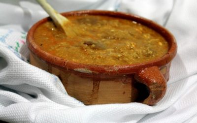 La sopa de Ajo, uno de los platos típicos del Camino de Santiago