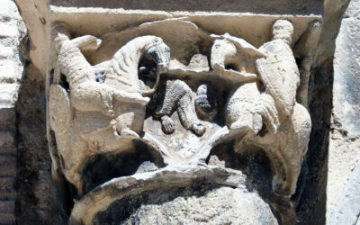 The battle of Roldán and the Giant Ferragut, stories of the Camino de Santiago